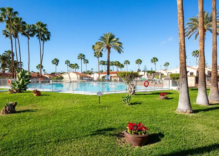 Bungalow Santa Fe Con Terraza Privada Maspalomas 